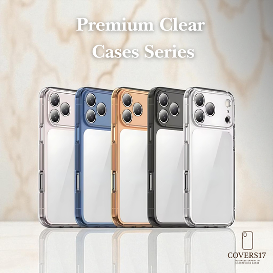 Clear Shockproof TPU Case for Iphone 17