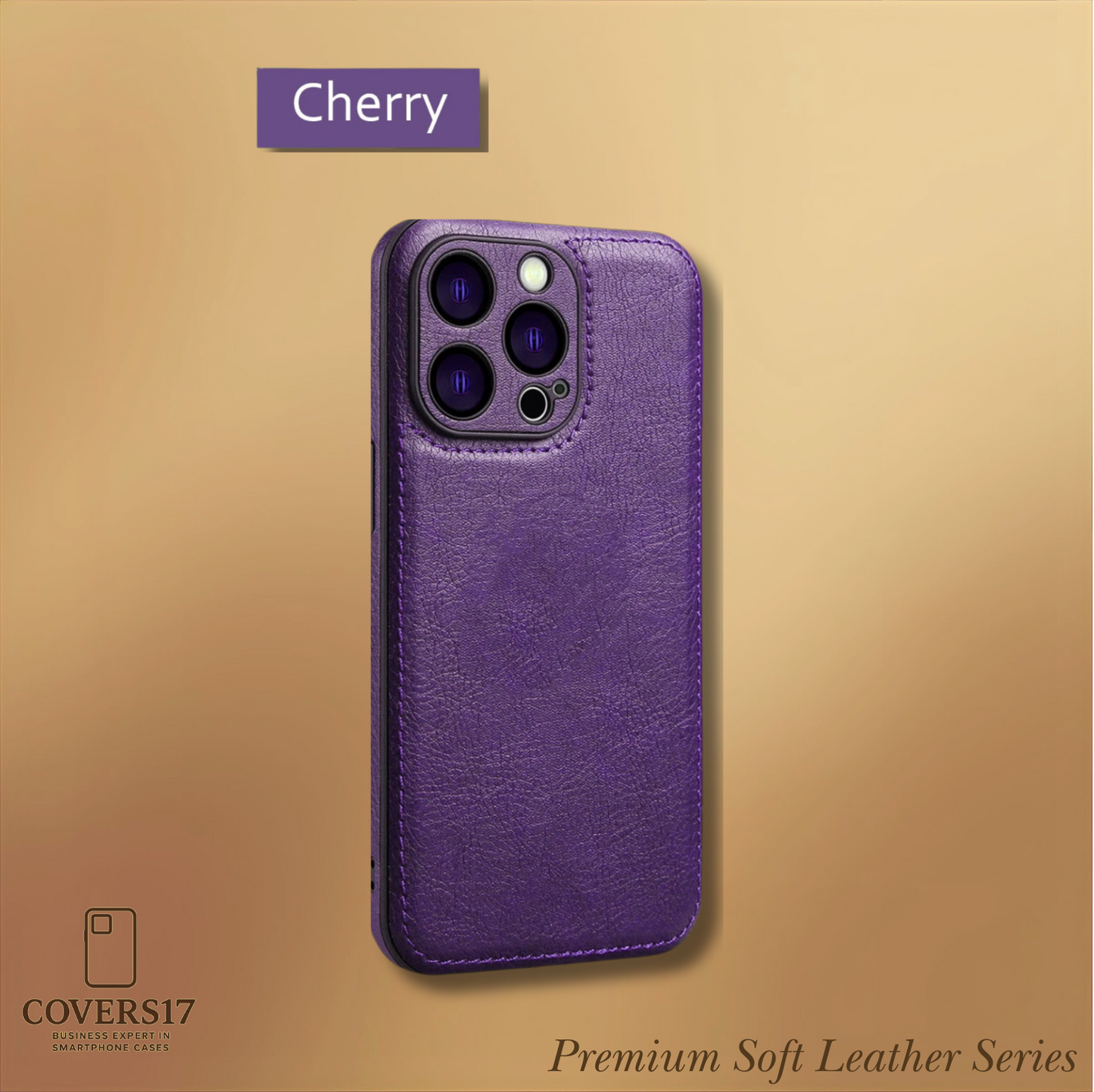Premium Leather Case for Iphone 17, Iphone 16