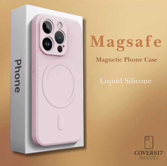 MagSafe Silicone Case for Iphone 17, Iphone 16