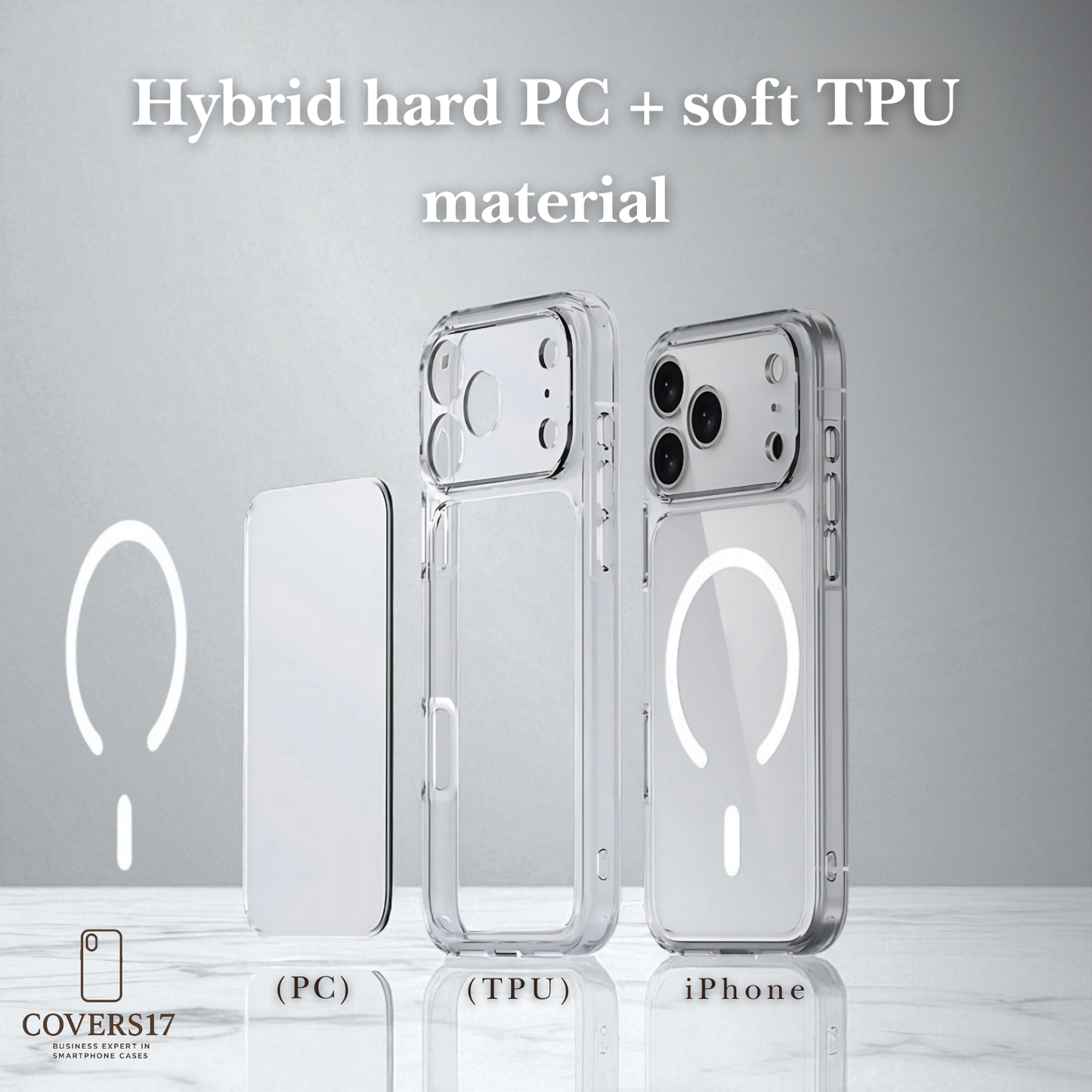 Clear Magsafe Case for Iphone 17