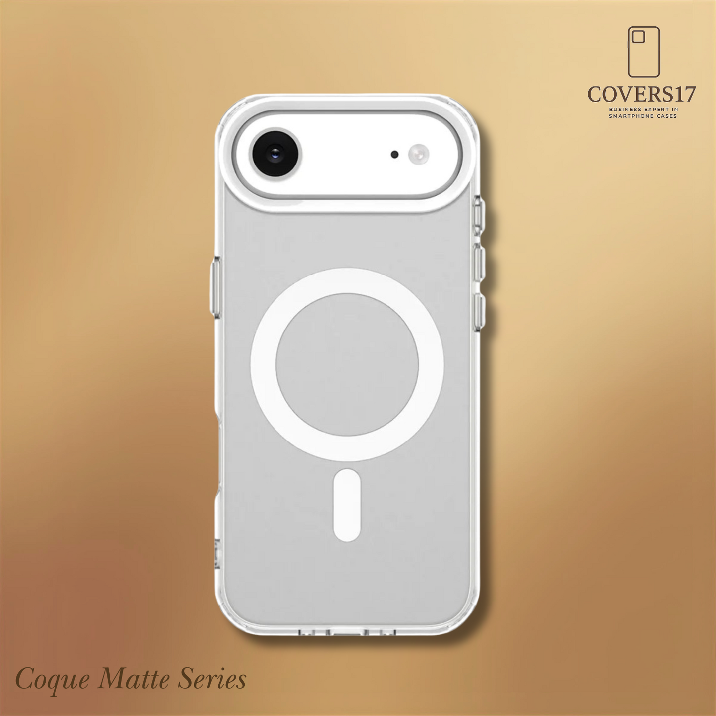 Matte Clear Case for Iphone 17, Iphone 16, Iphone 15