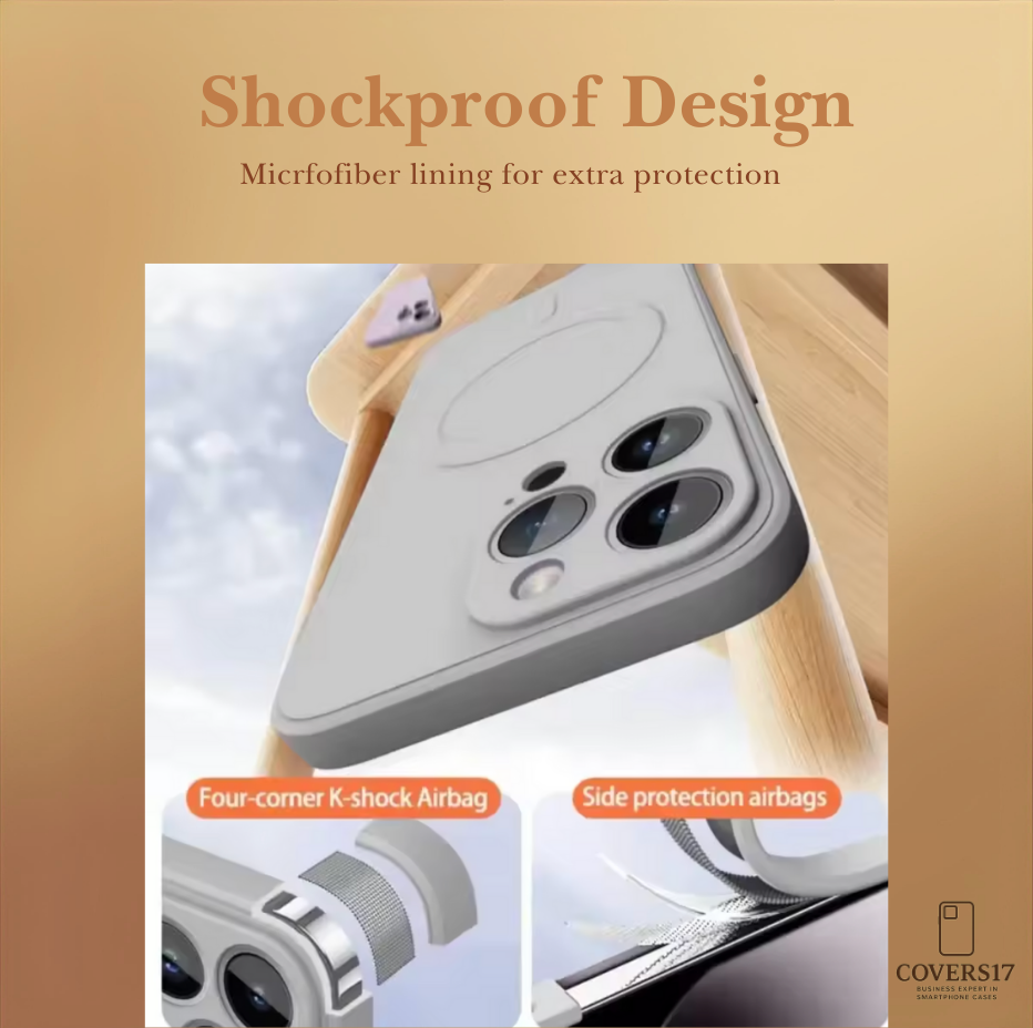 MagSafe Silicone Case for Iphone 17, Iphone 16