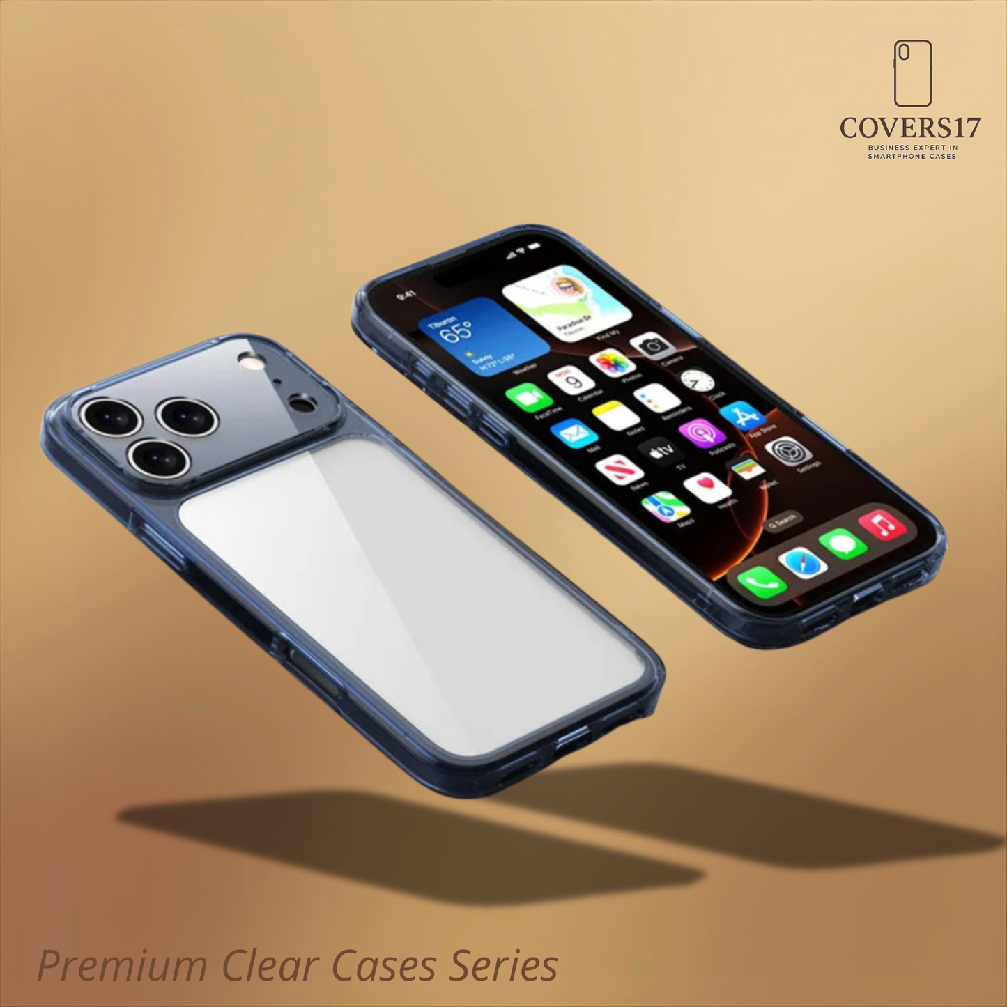 Premium Clear Case for Iphone 17