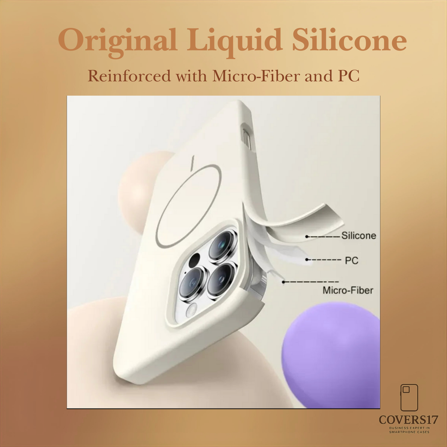 Liquid SIlicone Case for Iphone 17, Iphone 16