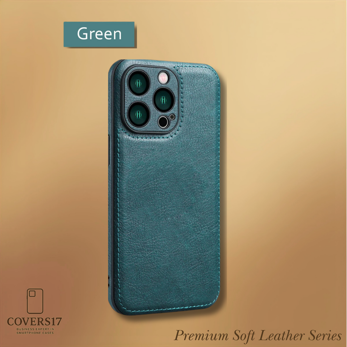 Premium Leather Case for Iphone 17, Iphone 16