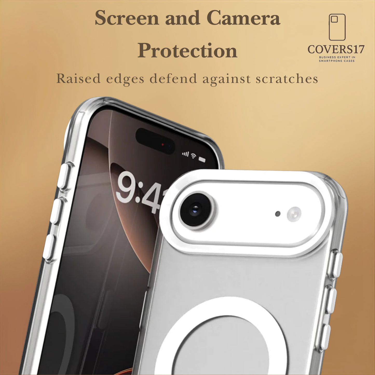 Matte Clear Case for Iphone 17, Iphone 16, Iphone 15