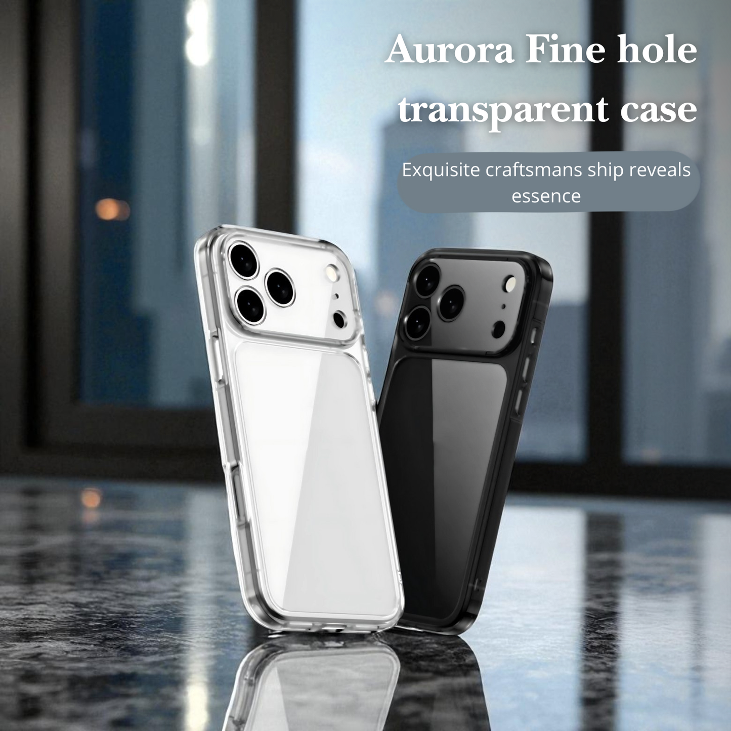 Clear Shockproof TPU Case for Iphone 17
