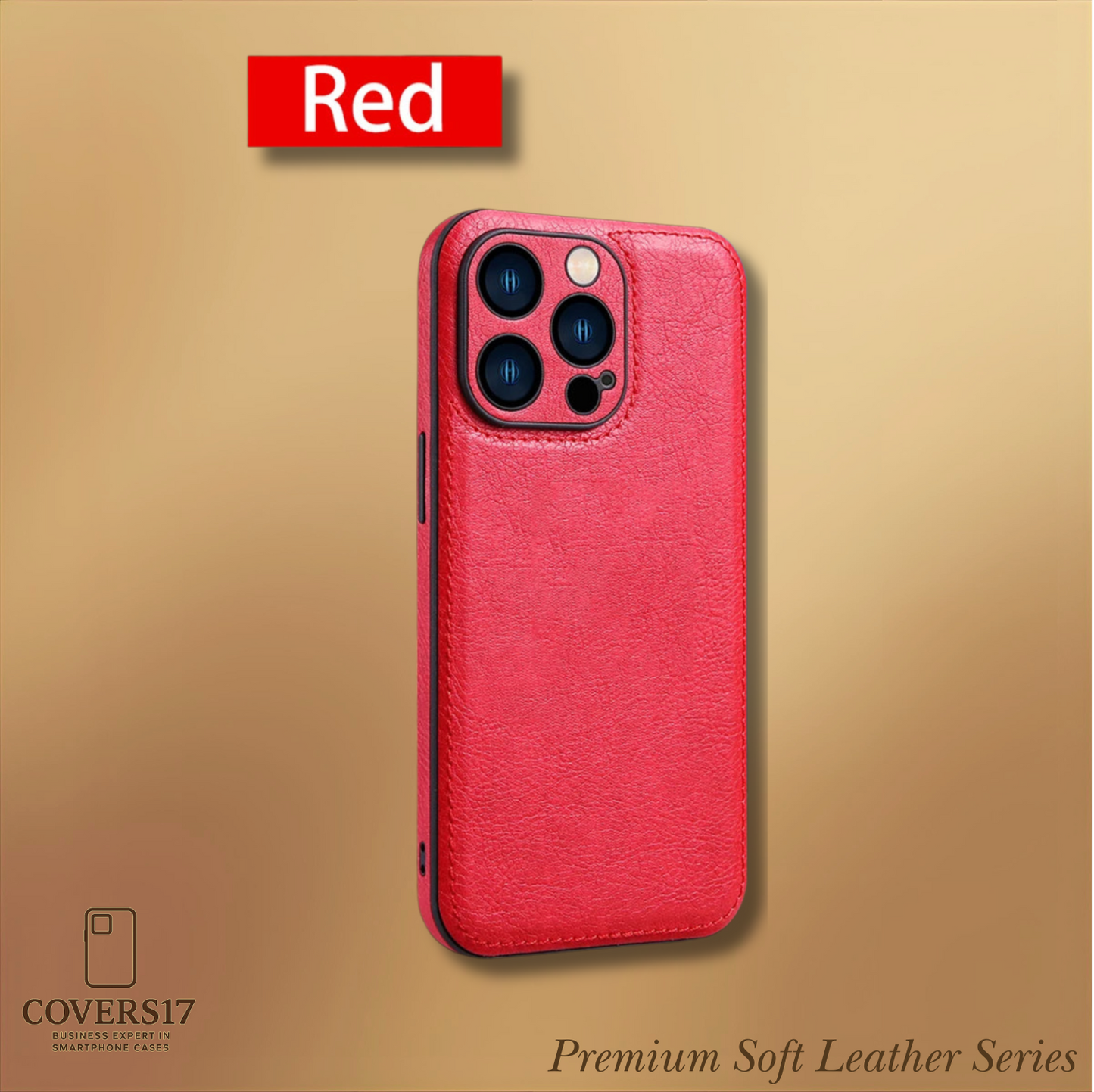 Premium Leather Case for Iphone 17, Iphone 16