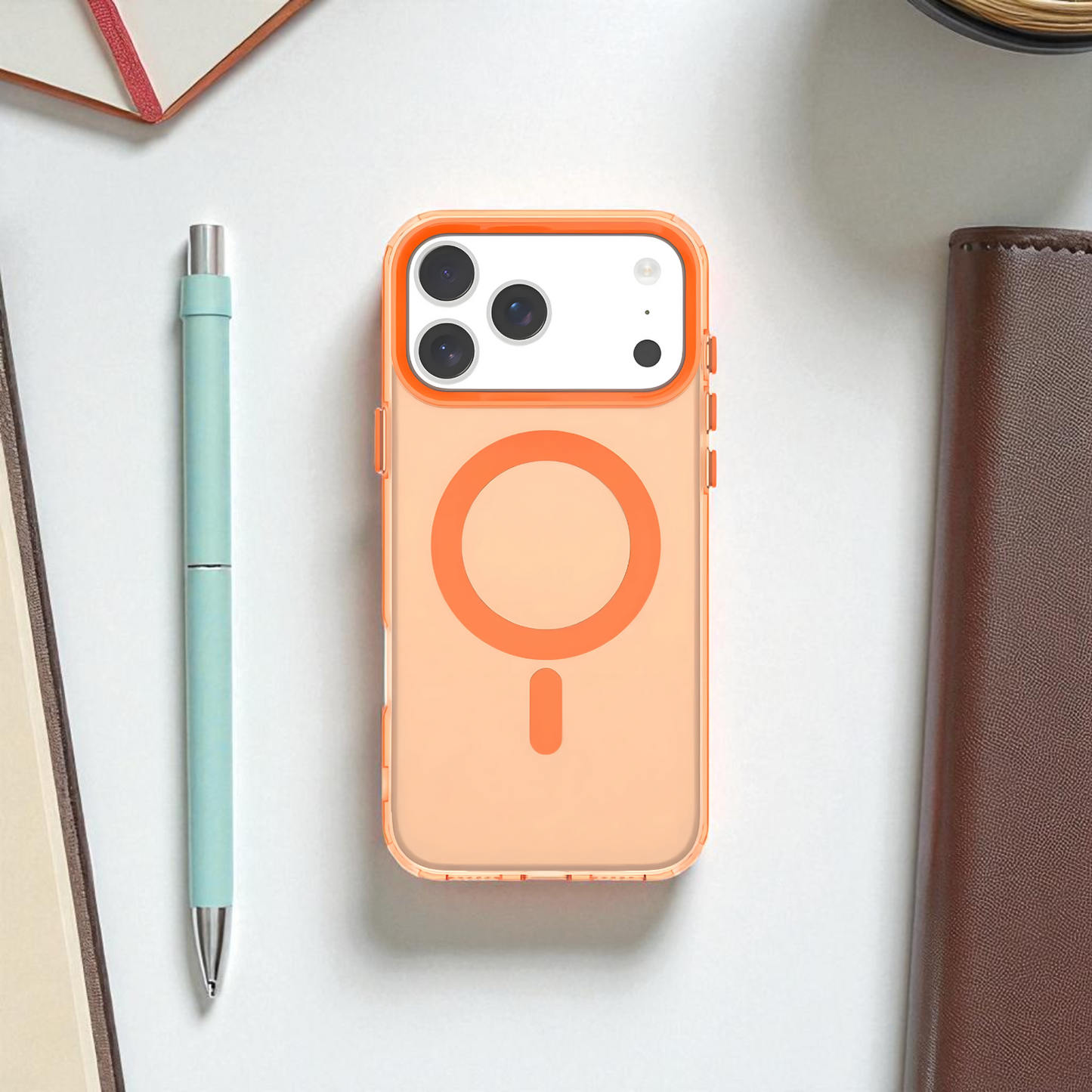 Color Clear Case MagSafe for Iphone 17