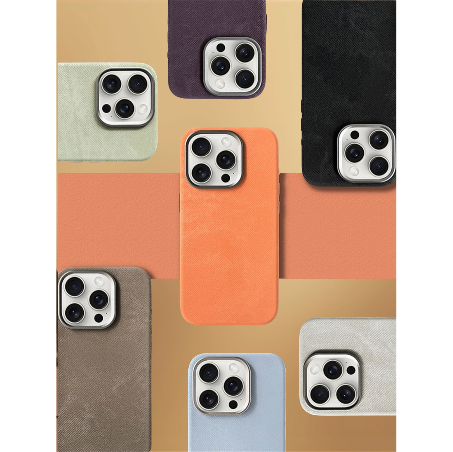 Microfiber Leather Case for Iphone 17, Iphone 16