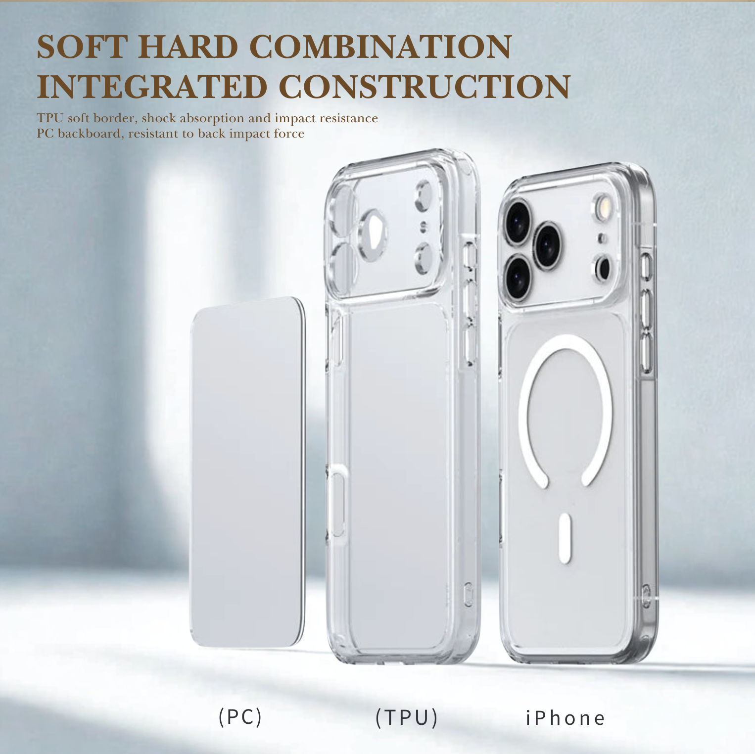 Clear MagSafe Case for Iphone 17