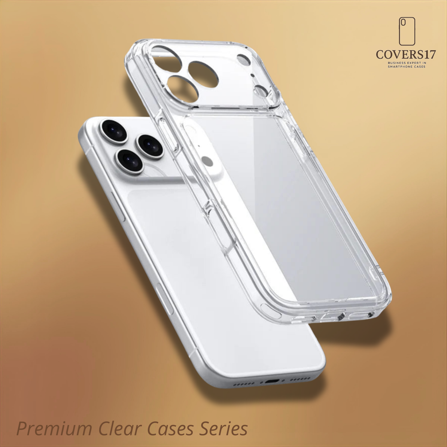 Premium Clear Case for Iphone 17