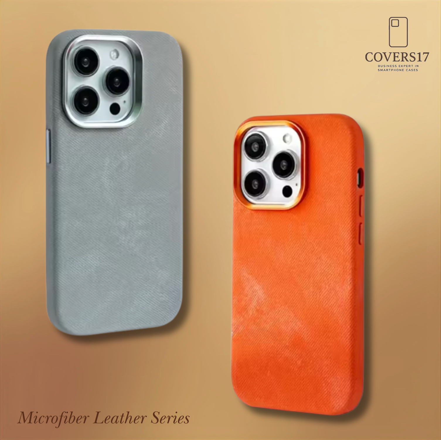 Microfiber Leather Case for Iphone 17, Iphone 16