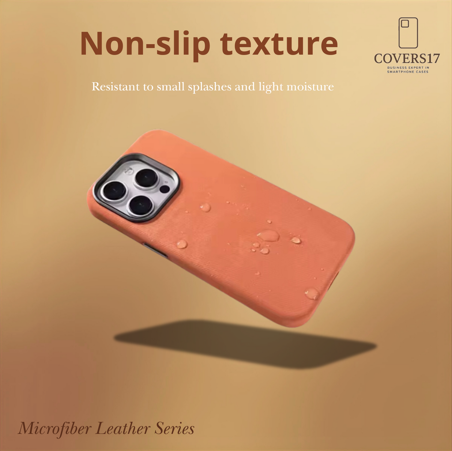 Microfiber Leather Case for Iphone 17, Iphone 16