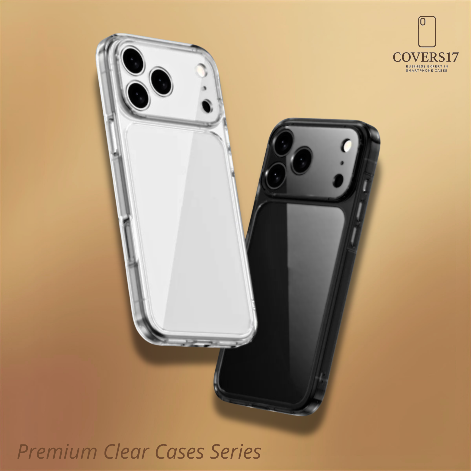 Premium Clear Case for Iphone 17