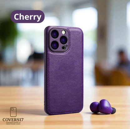 Premium Soft Leather Case for iPhone 17, Iphone 16