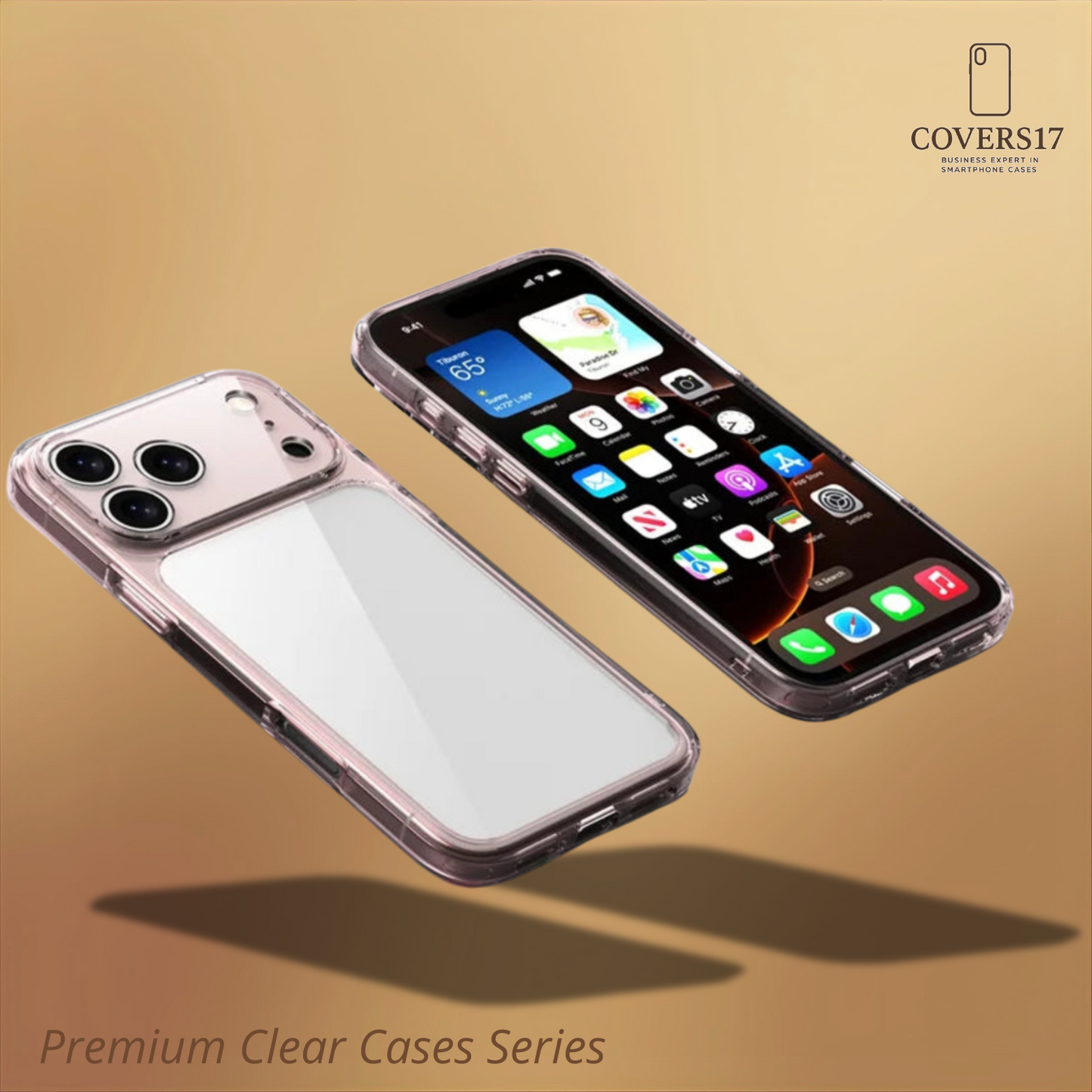 Premium Clear Case for Iphone 17