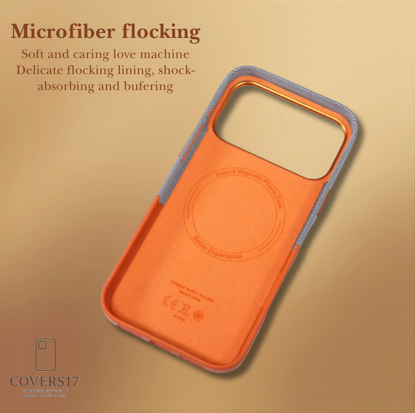 Coloured Leather Case for Iphone 17, Iphone 16
