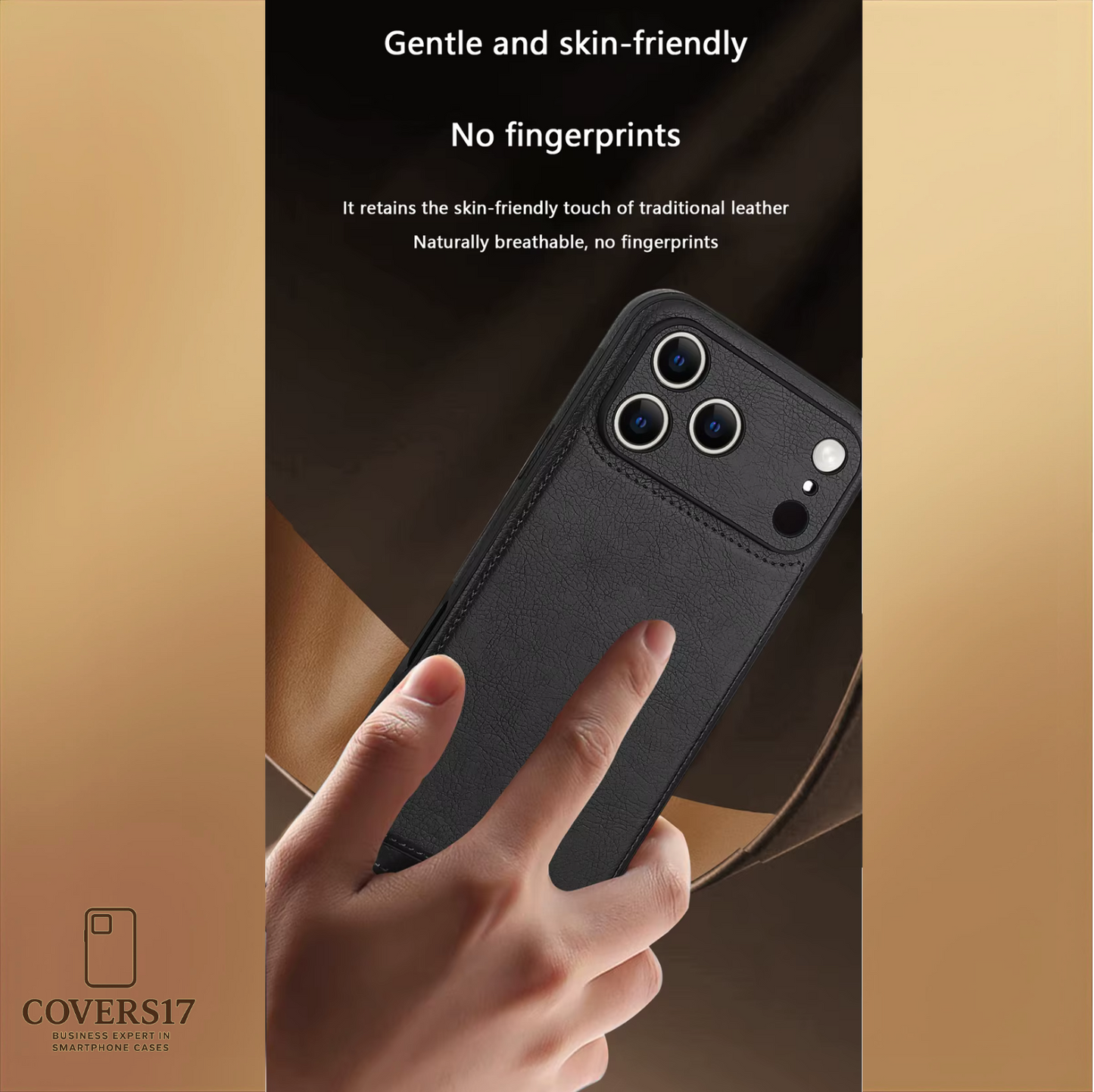 Premium Leather Case for Iphone 17, Iphone 16