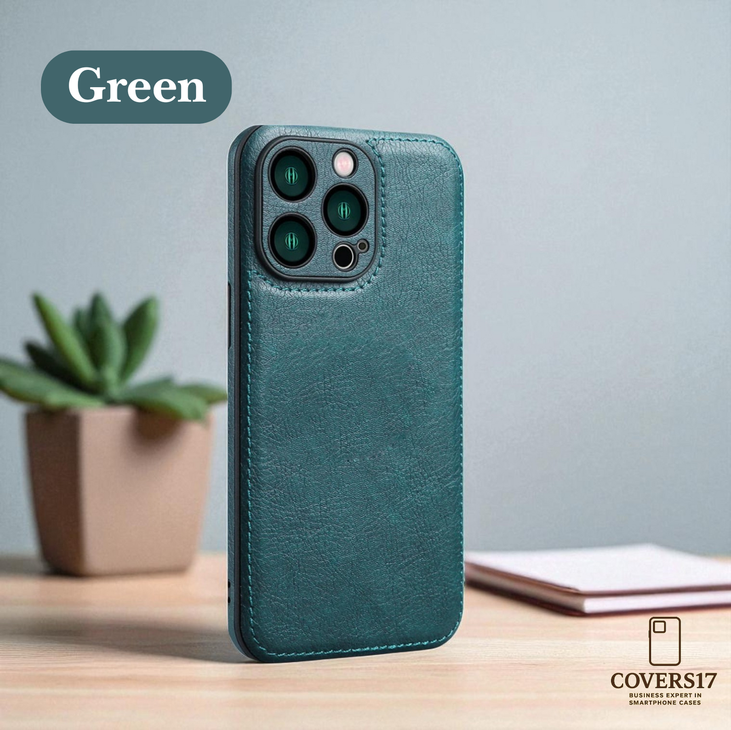 Premium Soft Leather Case for iPhone 17, Iphone 16