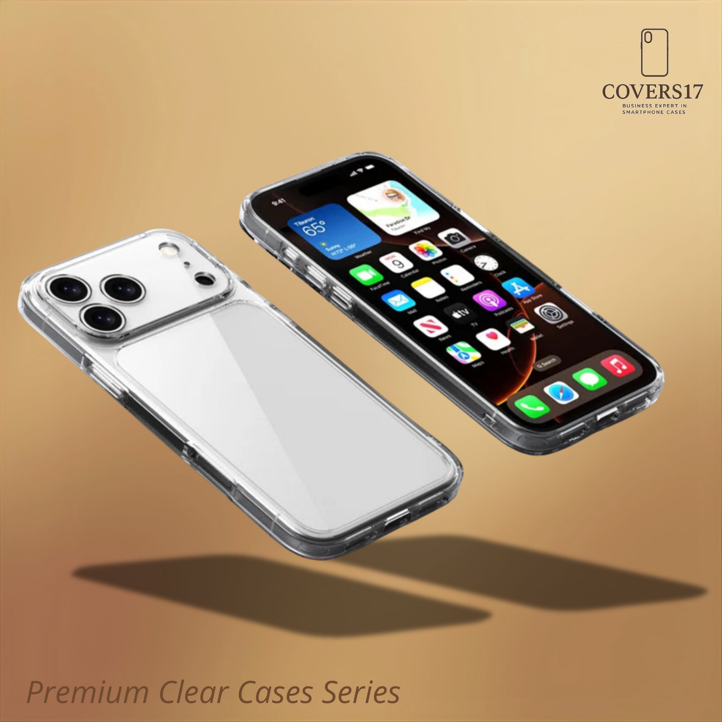 Premium Clear Case for Iphone 17