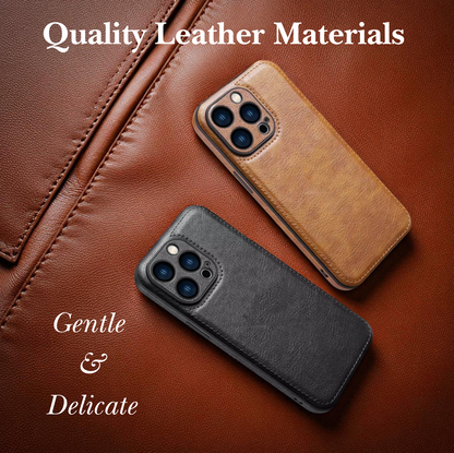 Premium Soft Leather Case for iPhone 17, Iphone 16